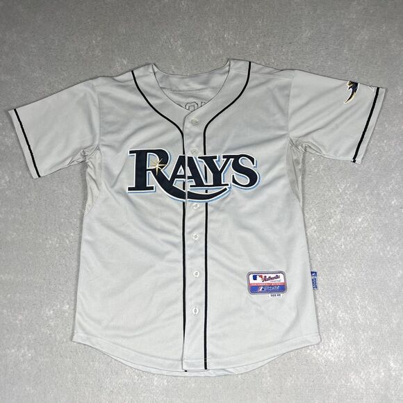 Tampa Bay Rays MLB Authentic Majestic Jersey Evan Longoria #3 Men SZ 48 Medium - Picture 4 of 11